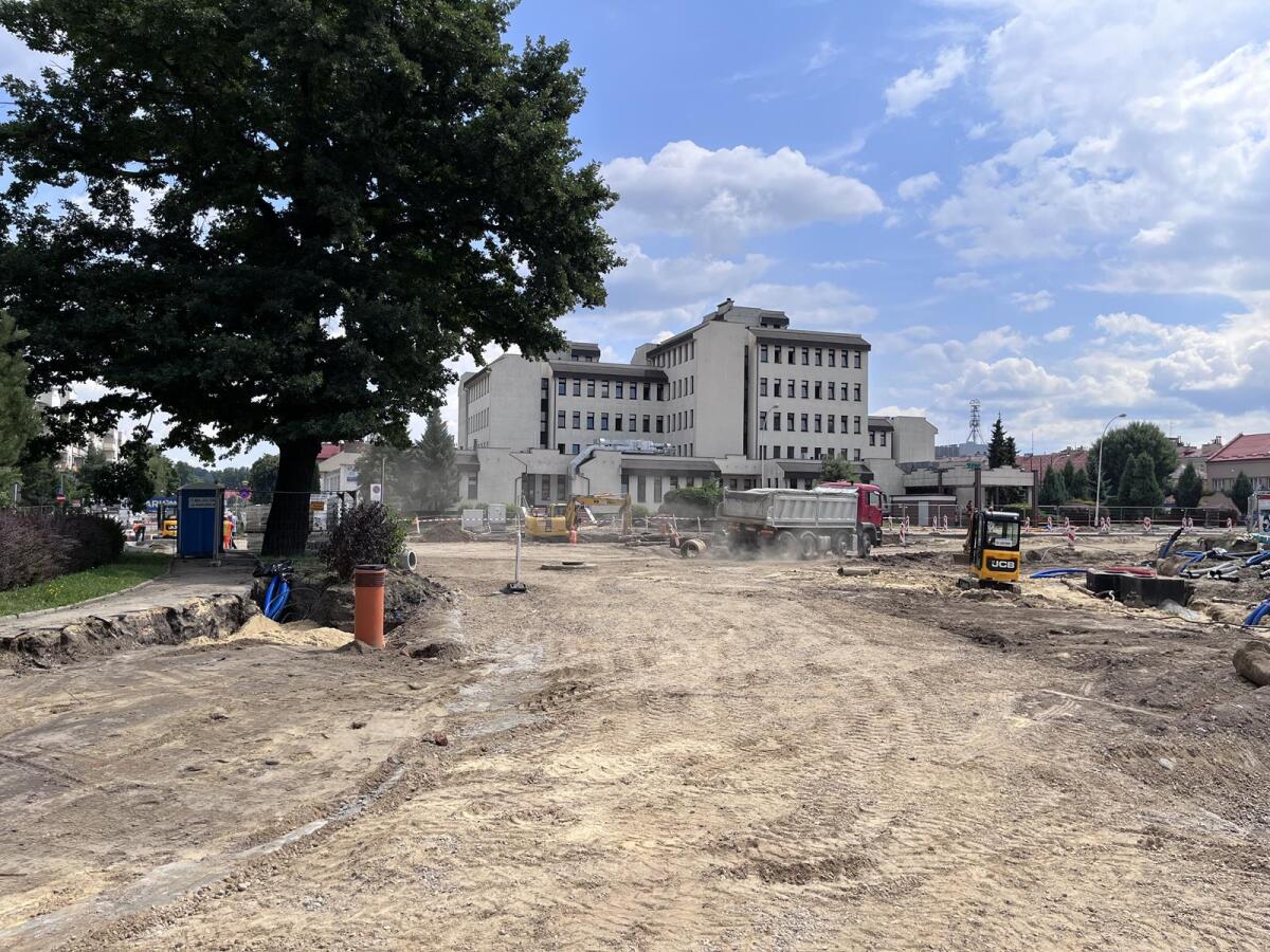 Przebudowa układu dróg w śródmieściu Rzeszowa [3.08.2022]